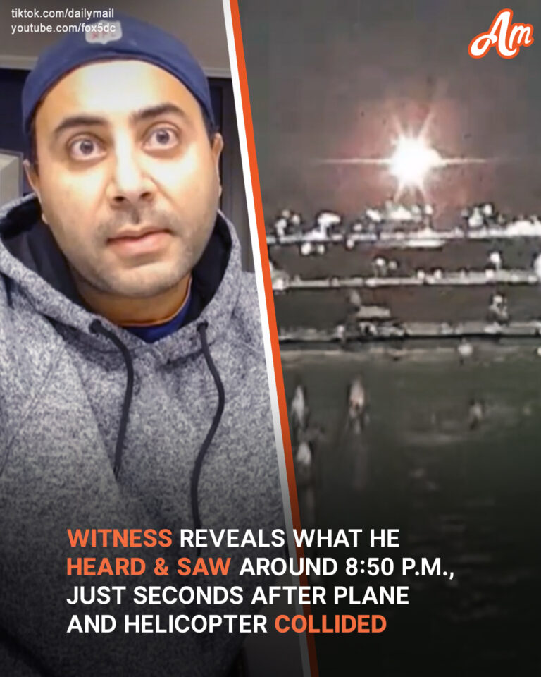 Witness to Mid-Air Collision near Reagan National Airport Speaks Out