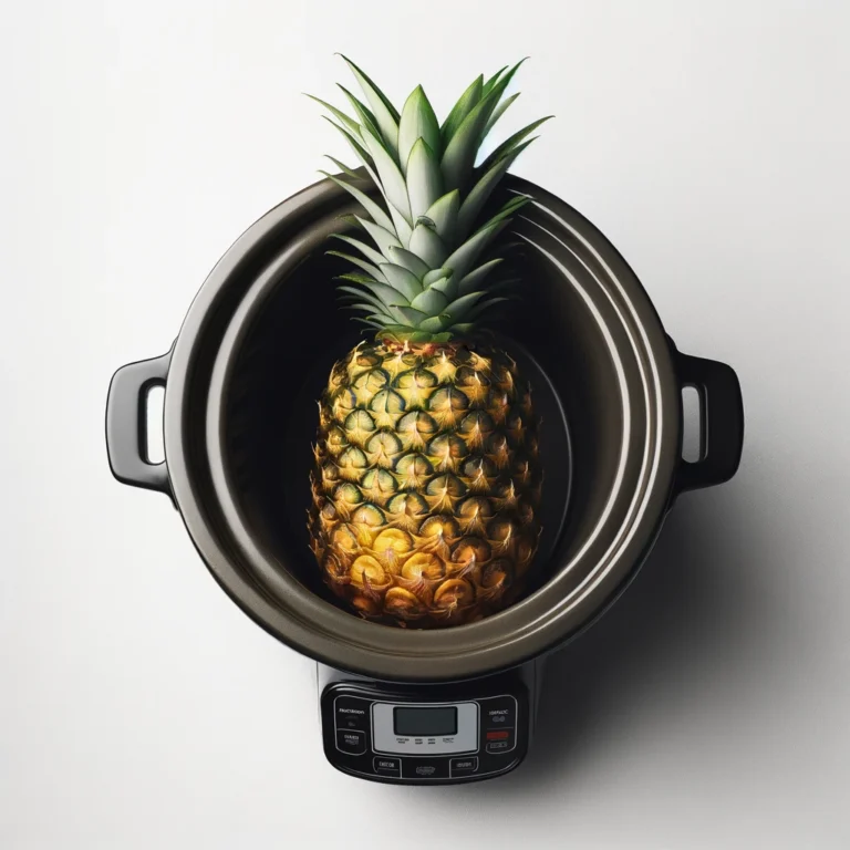 Put a Whole Pineapple in Your Slow Cooker – The Dessert Hack Everyone’s Talking About!