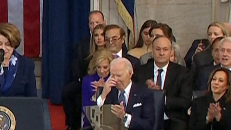 Joe Biden’s Reaction During Trump’s Inauguration Speech