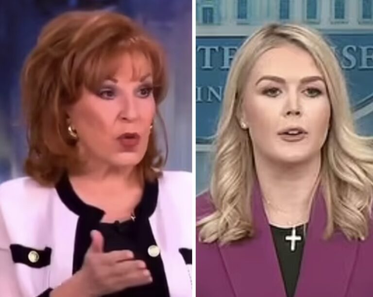 Joy Behar Sparks Outrage Over Comments About New White House Press Secretary