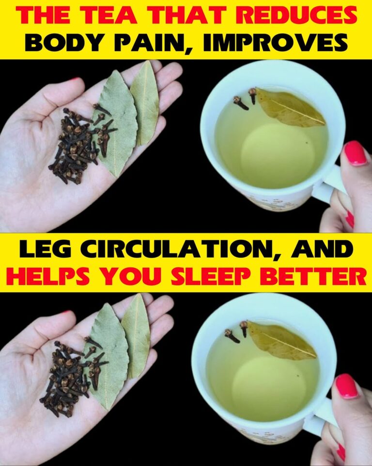 The Tea That Reduces Body Pain, Improves Leg Circulation, And Helps You Sleep Better