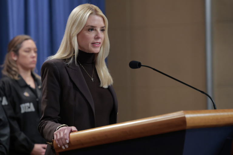 AG Bondi Hints That Epstein Client List Is Near Ready For Release