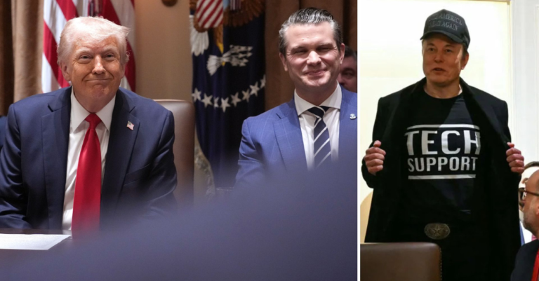 Trump Makes Big Announcement at First Cabinet Meeting