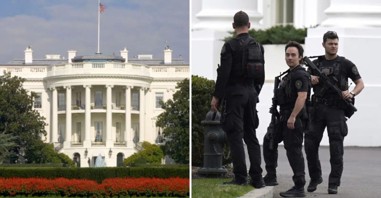 Secret Service Swarm As Man Climbs Over White House Fence