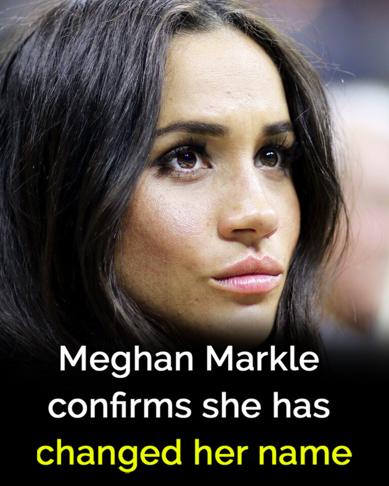 Meghan Markle says she has changed her famous last name