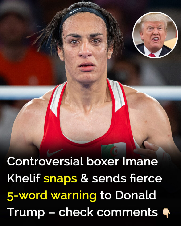 Controversial boxer Imane Khelif sends fierce warning to Donald Trump