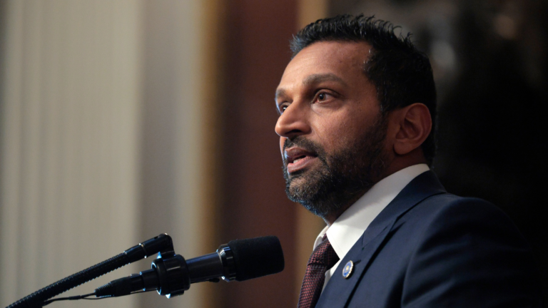 Patel Responds After AG Bondi Says FBI Agents Withholding Epstein Files