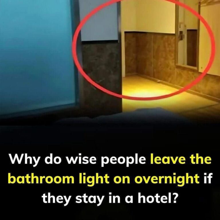 Keep bathroom light on when sleeping in hotel – Here’s why