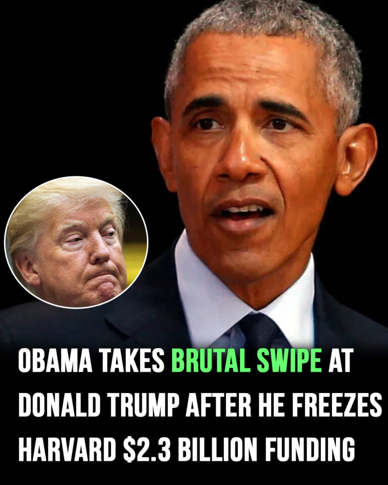 Obama’s brutal jab at Donald Trump after he freezes Harvard funding